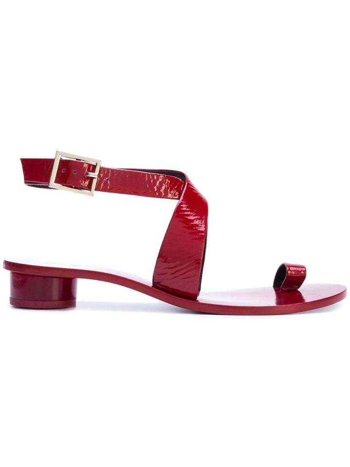Tibi Hanson Sandals - Red