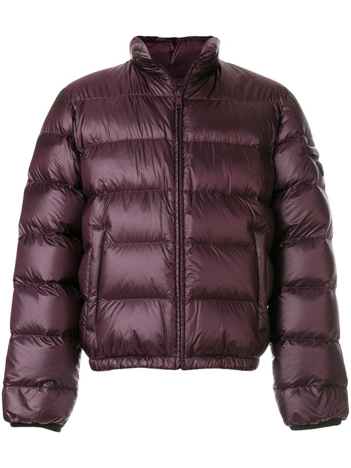 Prada Feather Down Jacket - Pink & Purple