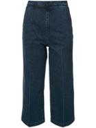 Rachel Comey Cropped Trousers - Blue