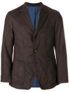 Jijibaba Single Breasted Blazer - Brown