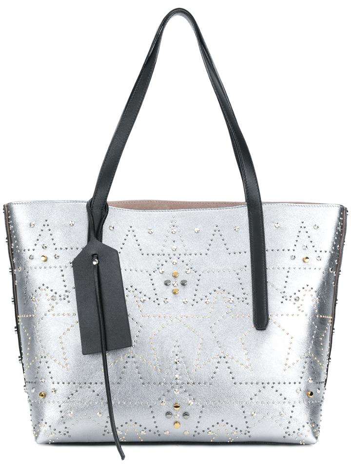 Jimmy Choo Twist East West Star Tote - Black