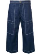 Acne Studios Iron Dye Carpenter Trousers - Blue