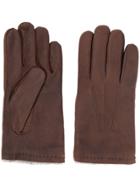 Orciani Padded Gloves - Brown