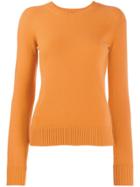 Vince Crew Neck Jumper - Orange