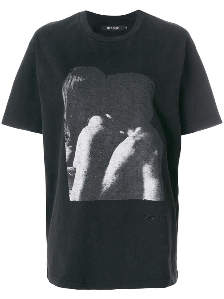 Misbhv Print T-shirt - Black