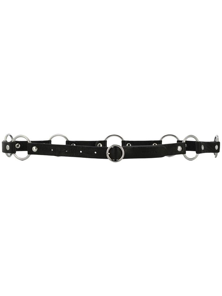 Diesel Ring Detail Belt - Black