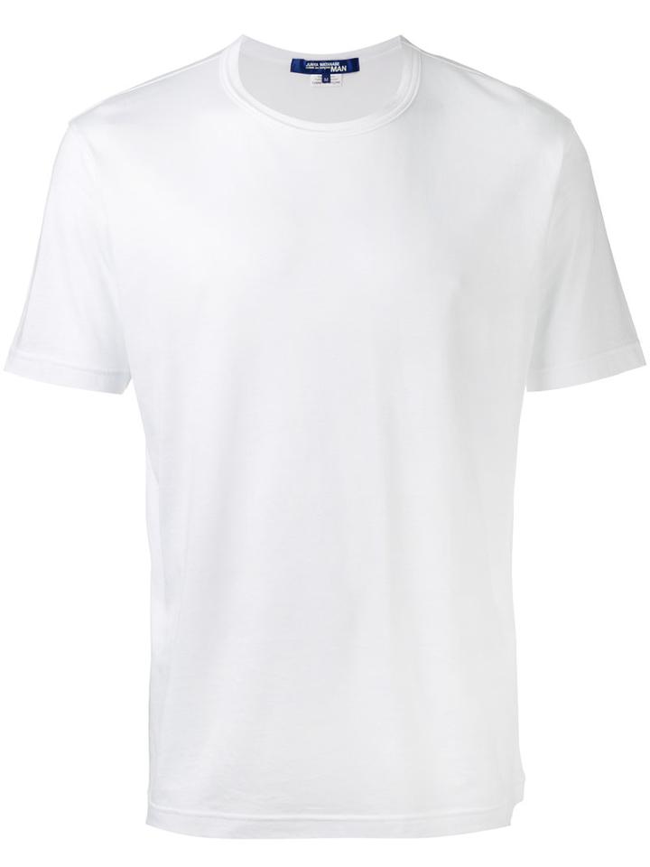 Junya Watanabe Comme Des Garçons Man Plain T-shirt, Men's, Size: Large, White, Cotton/rayon