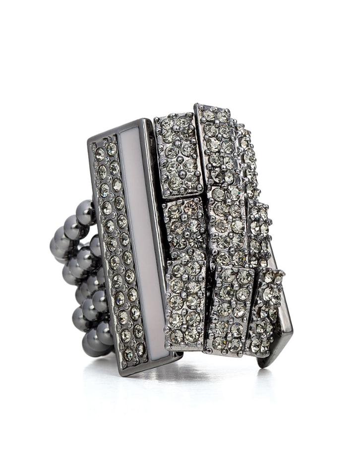 Camila Klein Embellished Ring - Grafite