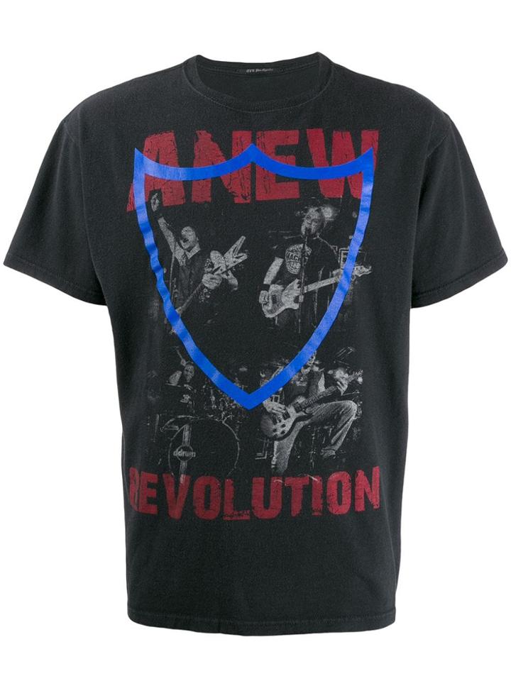 Htc Los Angeles Graphic Print T-shirt - Black