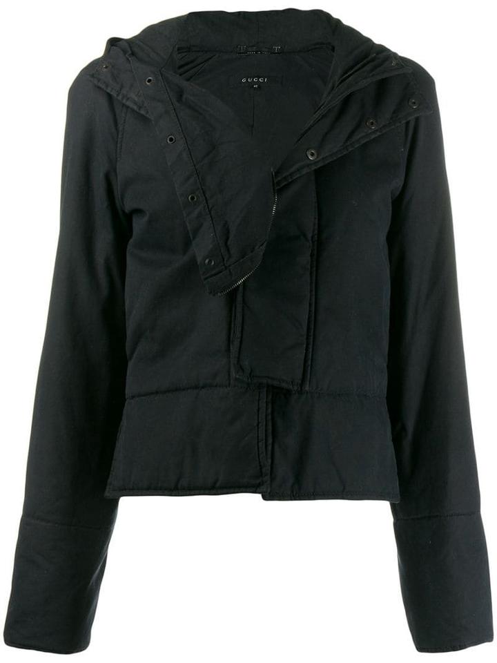 Gucci Pre-owned 2000s Short Padded Jacket - Black