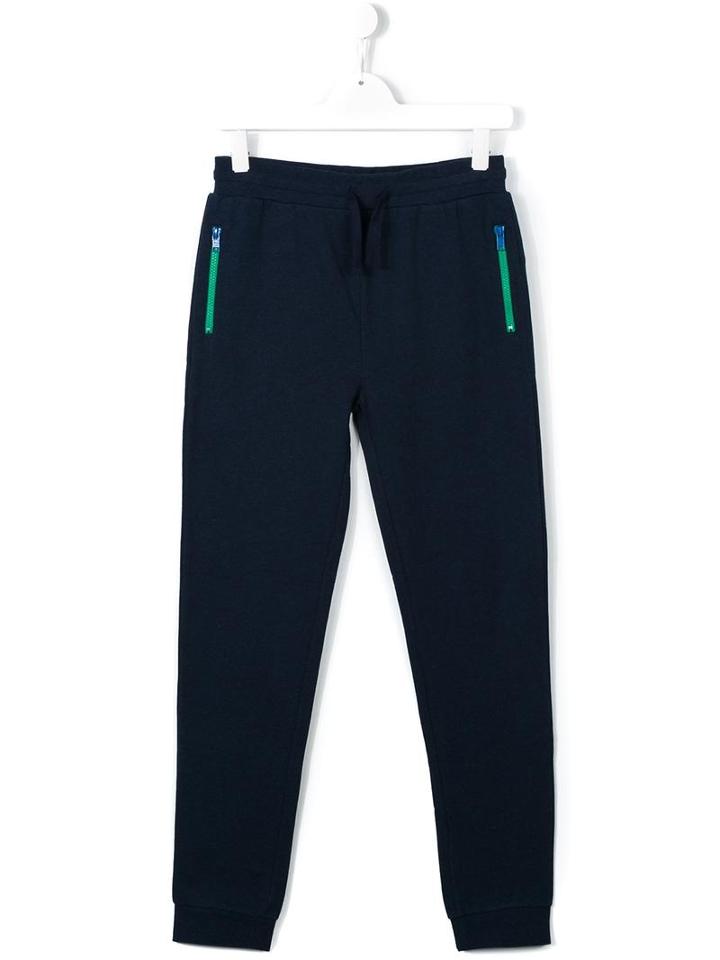 Stella Mccartney Kids Classic Track Pants, Boy's, Size: 14 Yrs, Blue