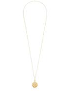 Hermina Athens Gold-plated Sterling Silver Eye Coin Gem Necklace -