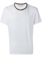 Ami Alexandre Mattiussi Round Neck T-shirt, Men's, Size: Xxs, White, Cotton