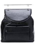 M2malletier Signature Top Handle Backpack - Black