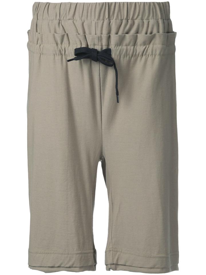 Jil Sander Wide Leg Shorts - Blue