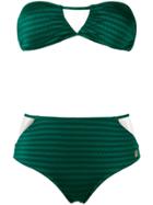 Brigitte Printed Bikini - Green