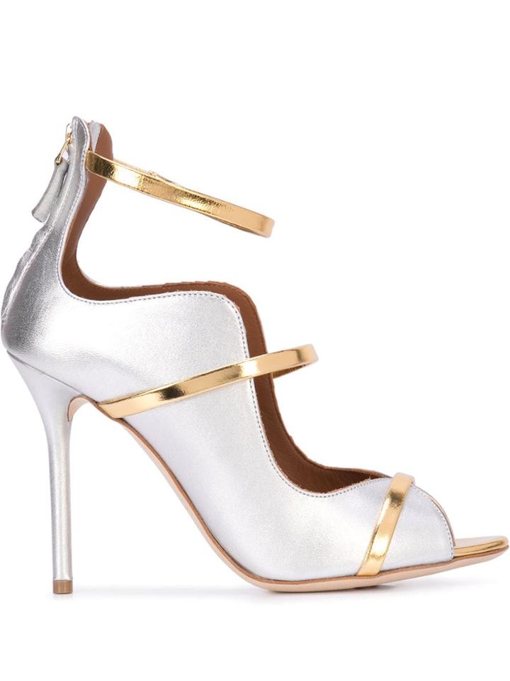 Malone Souliers Mika Pumps - Silver