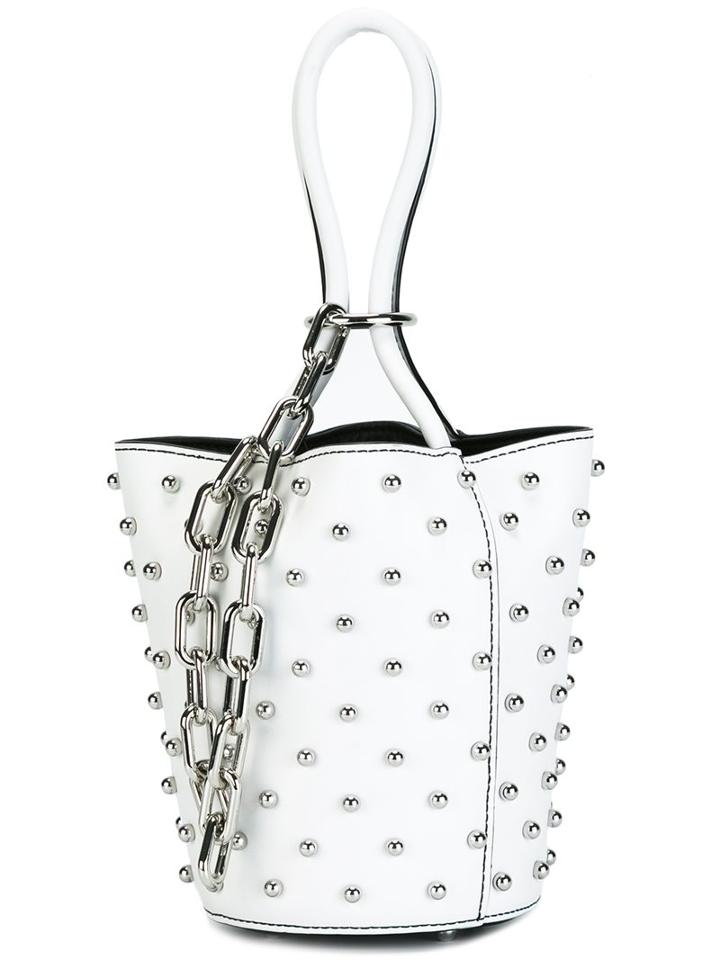 Alexander Wang Mini 'roxy' Bucket Tote, Women's, White