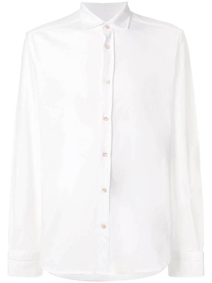 Circolo 1901 Classic Button Shirt - White