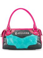 John Galliano Colour Block Tote - Multicolour