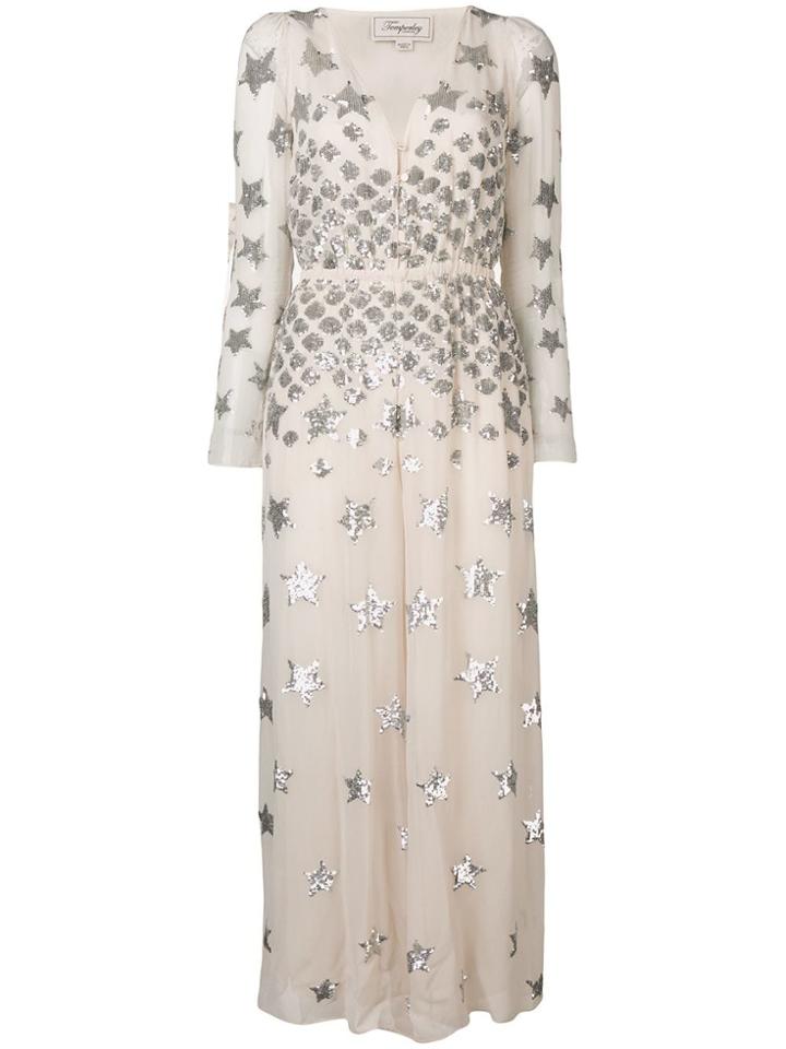 Temperley London Starlet Jumpsuit - Neutrals