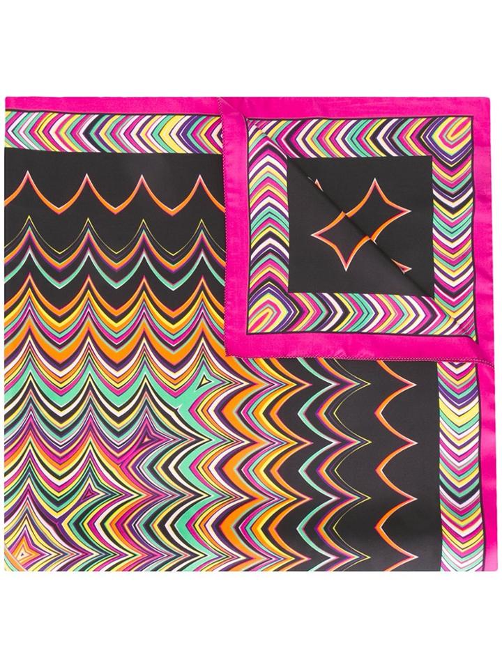 Missoni Zig Zag Print Scarf - Multicolour