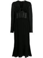 Olivier Theyskens Structured Bust Dress - Black