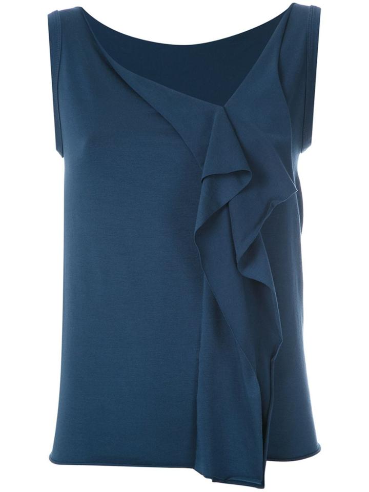 Gloria Coelho Drape Tank - Blue