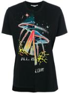 Stella Mccartney - All Is Love T-shirt - Women - Cotton - 42, Black, Cotton
