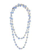 Chanel Vintage Gripoix Sautoir Necklace, Women's, Blue