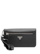 Prada Saffiano Leather Cellphone Case - Black
