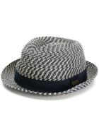Barbour Pattern Knit Hat - Blue