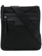 Boss Hugo Boss Logo Zipped Messenger Bag - Black