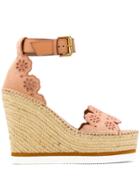 See By Chloé Classic Raffia Sandals - Neutrals