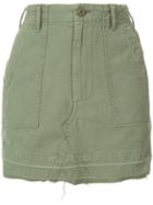 Adaptation - Vintage Surplus Skirt - Women - Cotton - 25, Green, Cotton