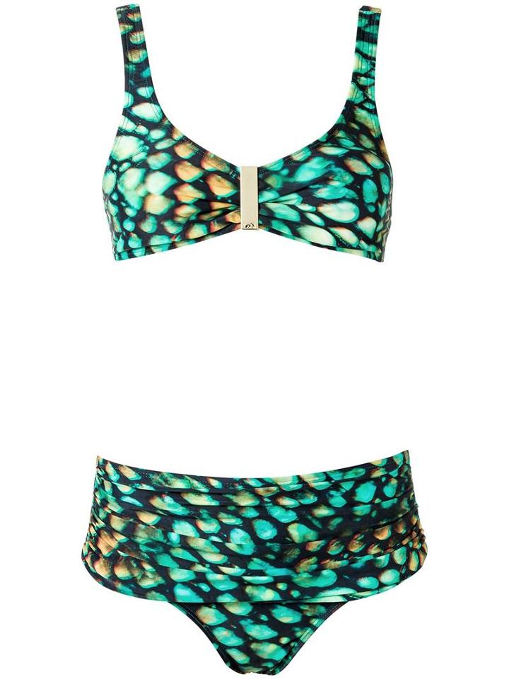 Lygia & Nanny Bikini Set, Women's, Size: 48, Green, Polyimide/spandex/elastane