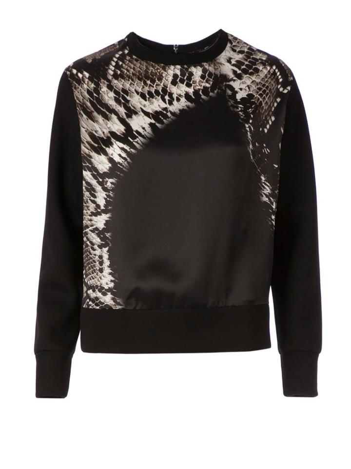 Neil Barrett Python Print Panel Sweatshirt