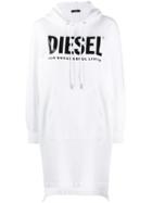 Diesel Drawstring Sweater Dress - White