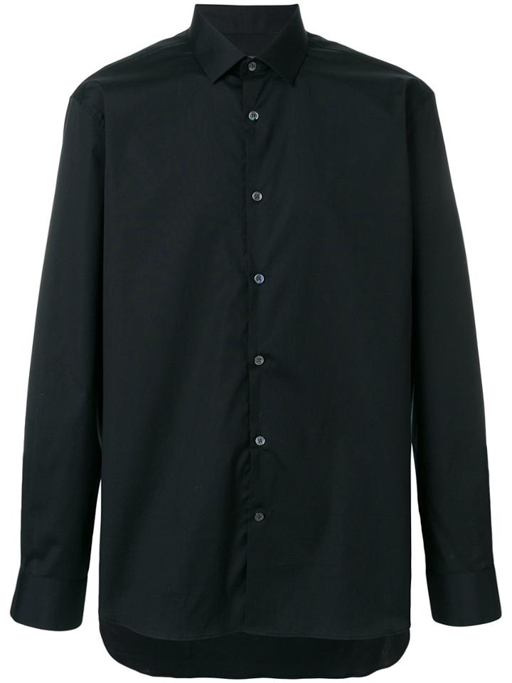 John Varvatos Plain Shirt - Black