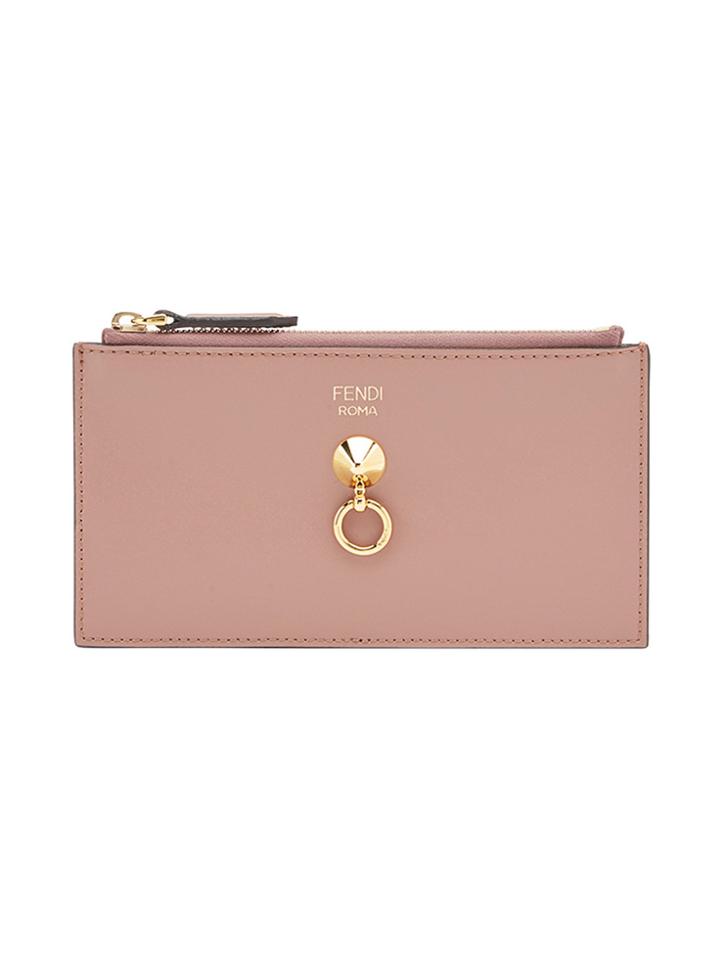 Fendi By The Way Zipped Wallet - Pink & Purple