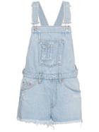 Off-white Front Pocket Dungarees - Blue