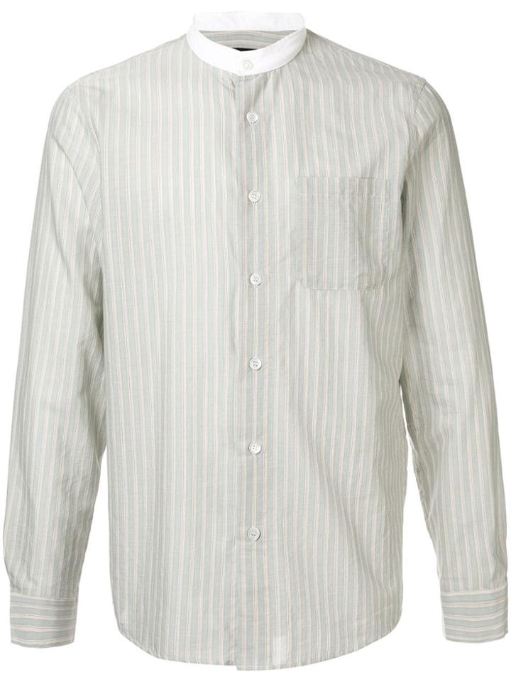A.p.c. Striped Shirt - Green