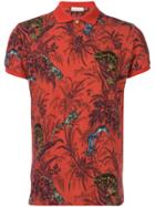 Etro Reptile Polo Shirt - Yellow & Orange