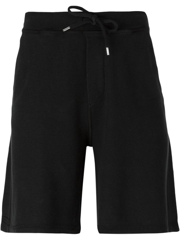 Dsquared2 Track Shorts, Men's, Size: Large, Black, Cotton