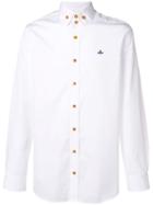 Vivienne Westwood Logo Button Down Shirt - White