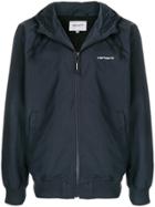 Carhartt Embroidered Logo Bomber Jacket - Blue