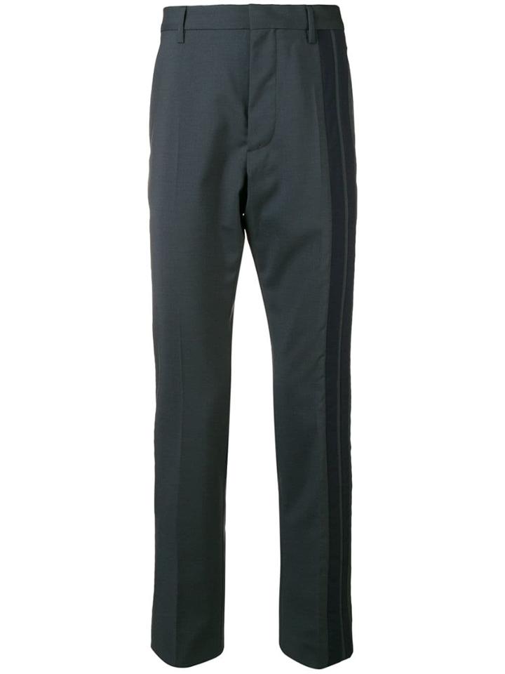 Valentino Side Stripe Trousers - Blue