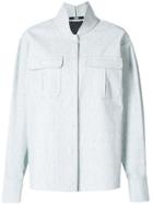 Karl Lagerfeld Long-sleeve Fitted Shirt - White