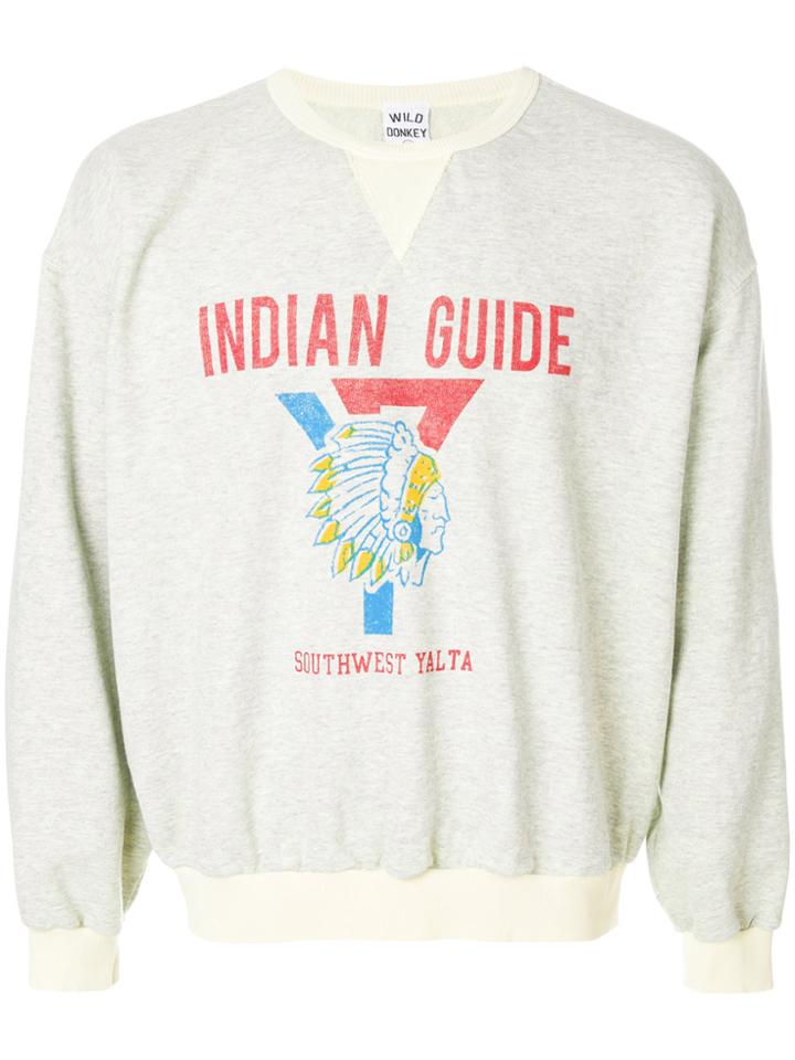Wild Donkey Indian Guide Sweatshirt - Nude & Neutrals