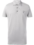 Versace Collection Classic Polo Shirt, Men's, Size: Small, Nude/neutrals, Cotton